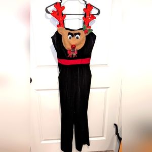 Christmas overalls size small wi